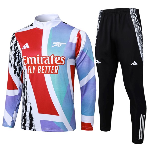 Sudadera De Training Arsenal 2025/26 Azul Rojo
